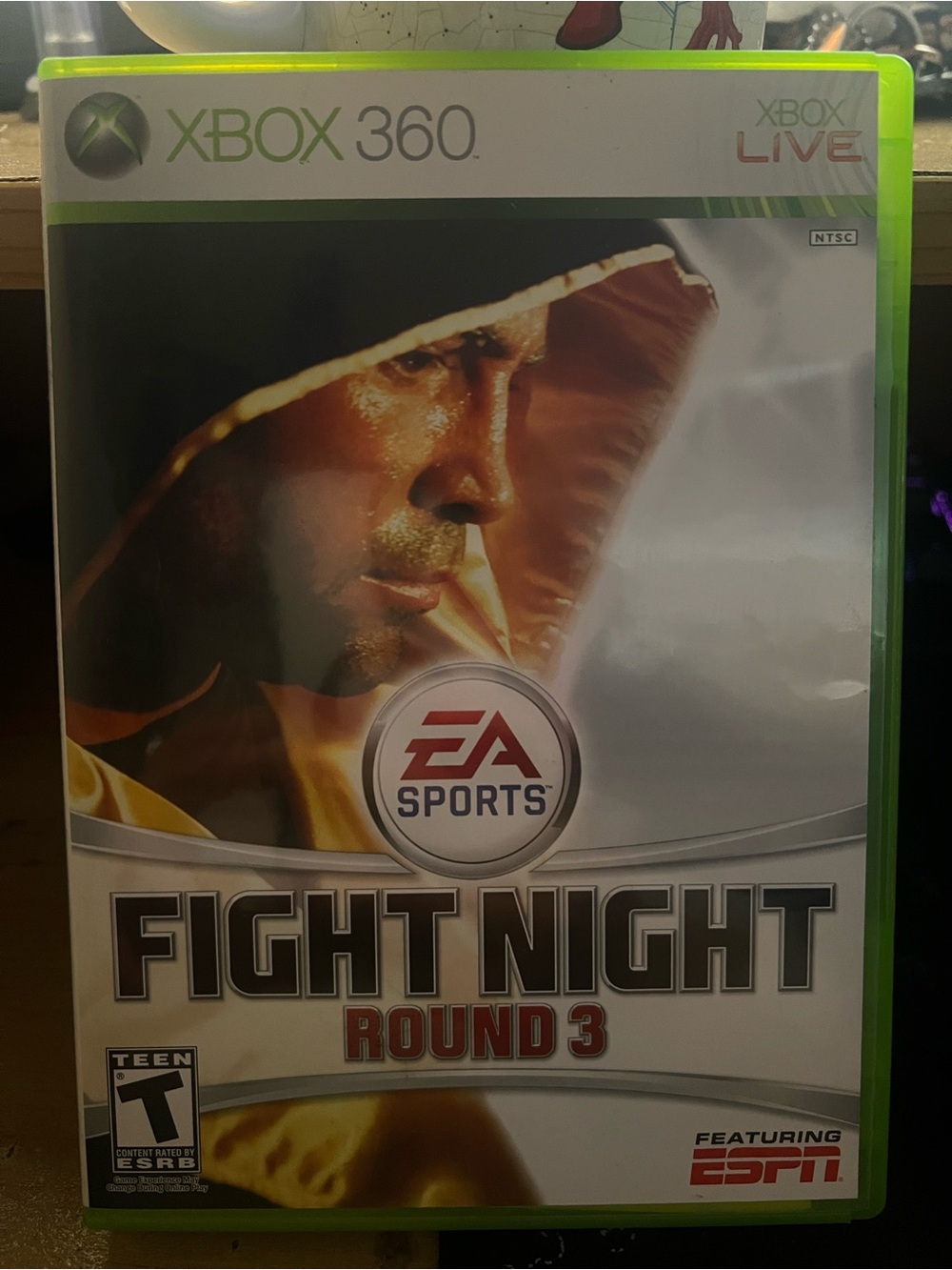 Microsoft Xbox 360 Fight Night Round 3 - Neon Green Case